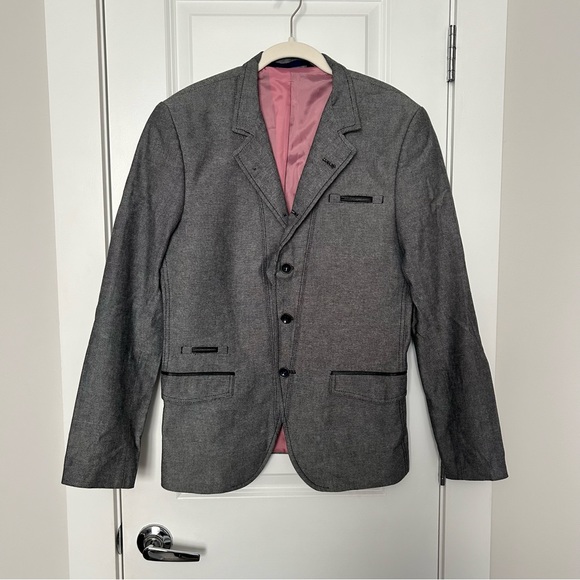 RNT 23 Men’s Grey Blazer/Jacket - Picture 1 of 15